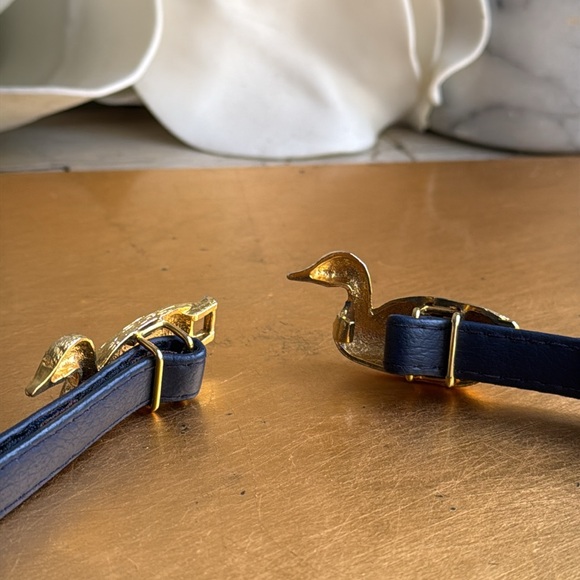Vintage Dabbling Metal Ducks Belt main image 4